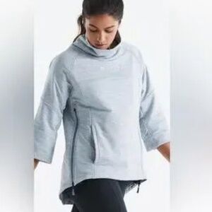 OROS Heavyweight Pullover Jackey Heather Grey, Warm 3/4 sleeve Like NEW